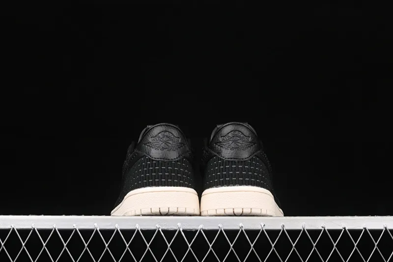 All categories Air Jordan Jordan series basketball shoes Air Jordan 1 Low Air Jordan 1 Low AJ1 Joe 1 knitted black low-top basketball shoes AH4506-010
